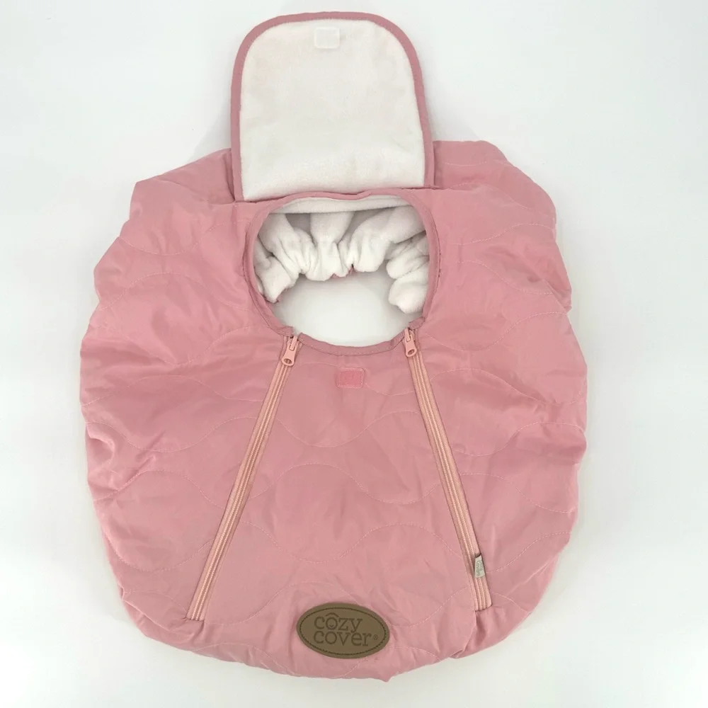 Cozy Cover Pink Infant Carseat Cover